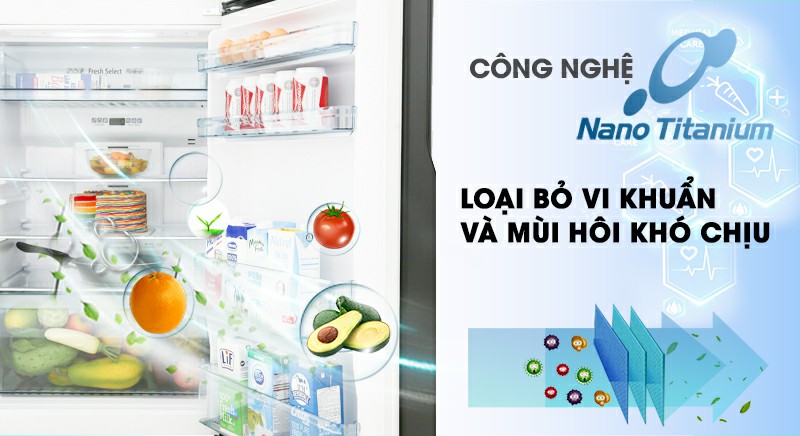 Tủ lạnh Hitachi R-FG450PGV8 GBK Inverter 339 lít 5