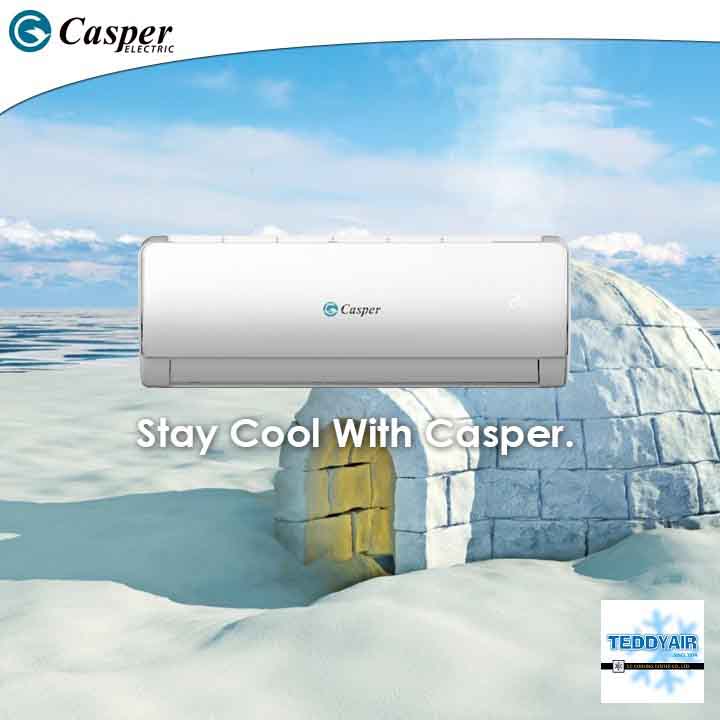 Điều hòa Casper GC-09TL22 Inverter 1 chiều 9000btu 12