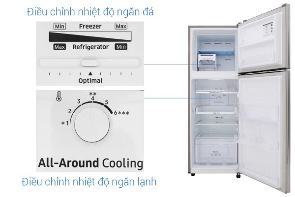 Tủ lạnh Samsung RT22M4033S8 2