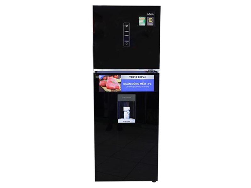 Tủ lạnh AQUA AQR-T369FA (WGB) Inverter 318 lít
