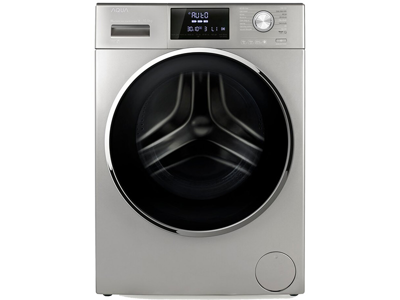 Máy giặt Aqua Inverter 10.5 Kg AQD-DD1050E(S) (Lồng ngang)
