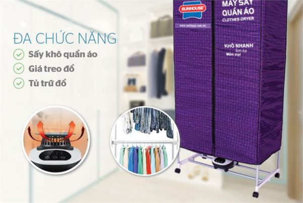 Máy sấy quần áo Sunhouse SHD2707 5