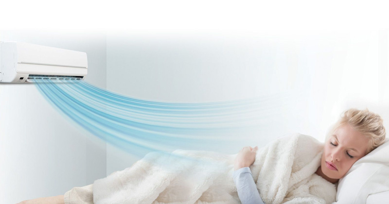 Giấc ngủ ngon cùng điều hòa Hitachi