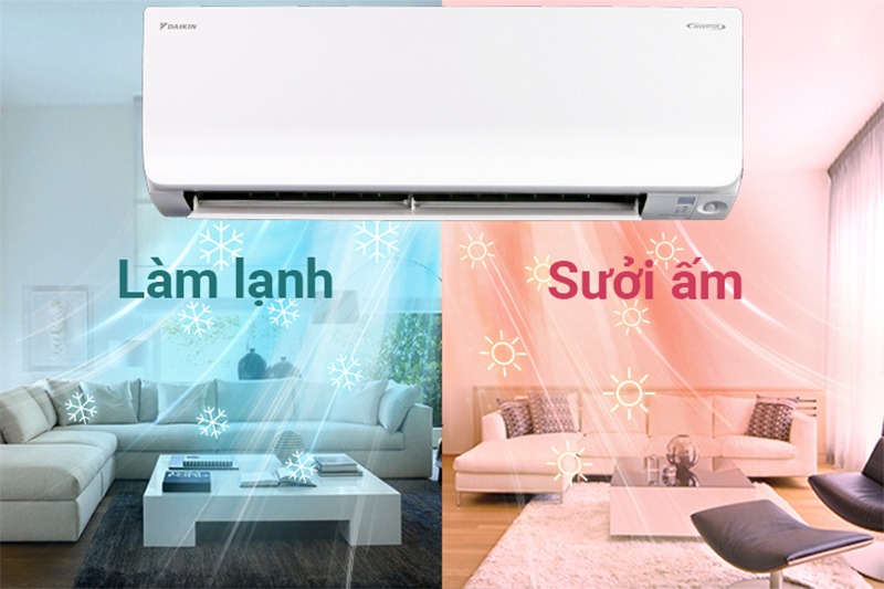 Miền Nam nên chọn điều hòa 1 chiều, miền Bắc nên chọn điều hòa 2 chiều