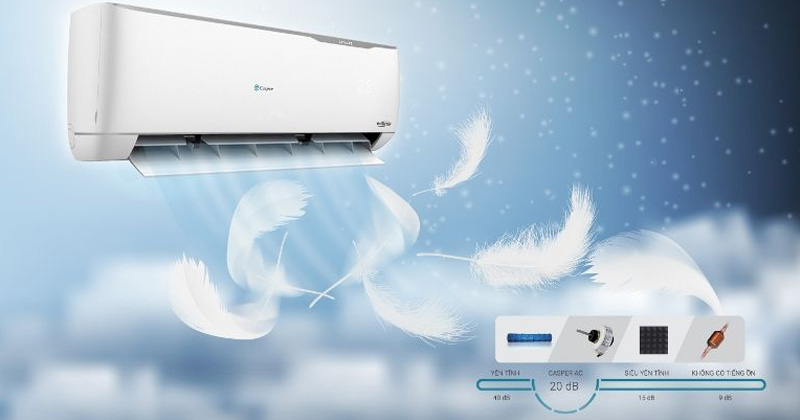Điều hòa Casper có khả năng làm lạnh cao