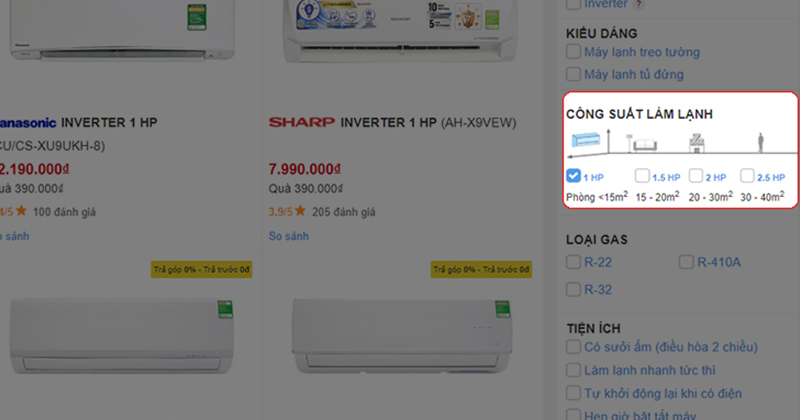Bí quyết chọn điều hòa Daikin có công suất phù hợp và cách tính công suất 1