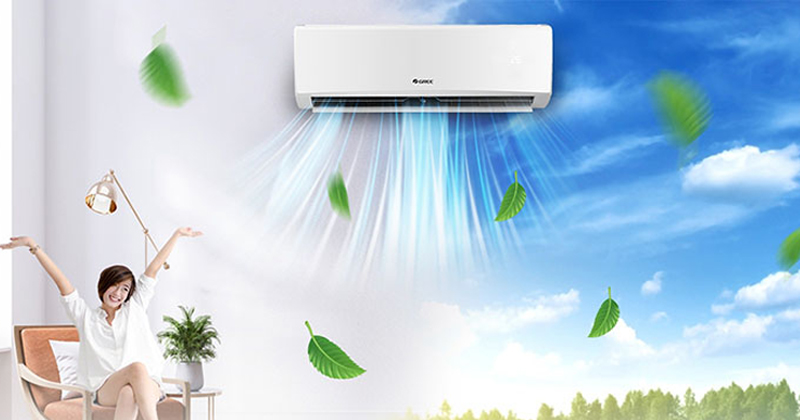 Điều hoà Gree 1 chiều 9000 BTU GWC09KB-K6N0C4 không gian gia đình