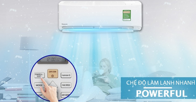 So sánh khả năng làm lạnh nhanh của điều hòa Panasonic và Daikin powerful