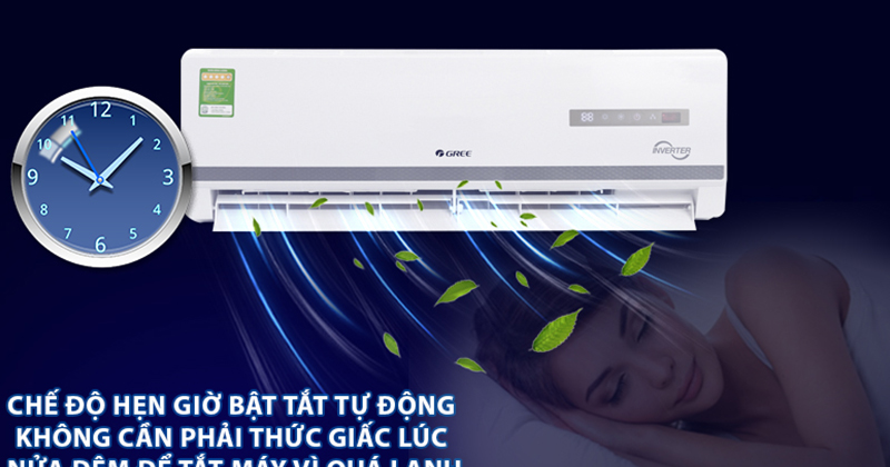 Tìm hiểu chi tiết về điều hòa Gree - Chất lượng điều hòa Gree như thế nào? hẹn giờ