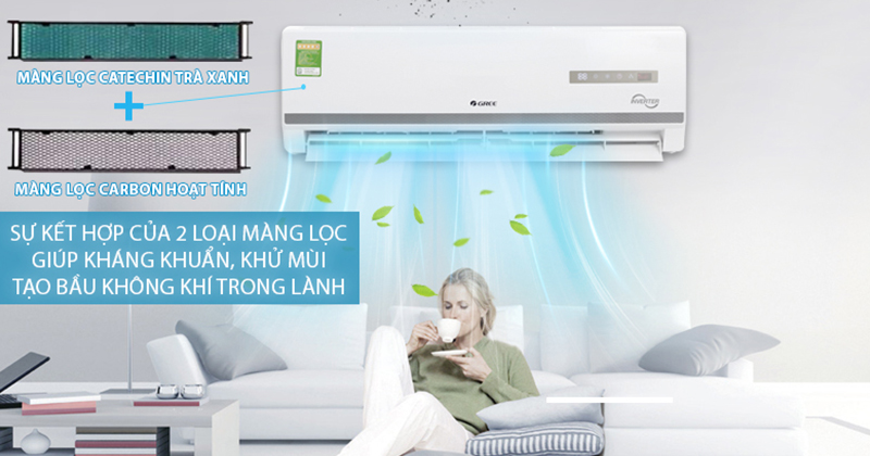 Tìm hiểu chi tiết về điều hòa Gree - Chất lượng điều hòa Gree như thế nào? màng lọc