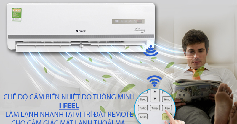 Tìm hiểu chi tiết về điều hòa Gree - Chất lượng điều hòa Gree như thế nào? công nghệ ifeel