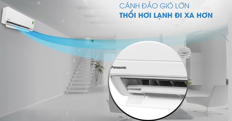 Vì sao điều hòa Panasonic luôn được đánh giá cao? đảo gió