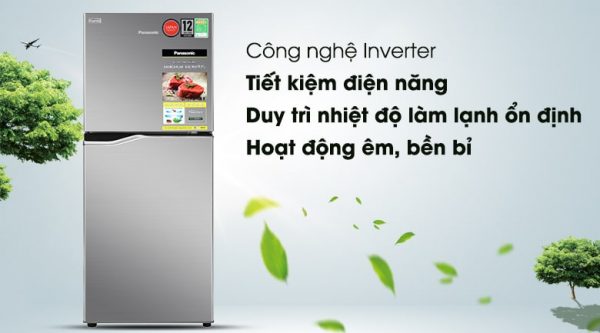 Tủ lạnh Panasonic NR-BA190PPVN Inverter 170 lít 8