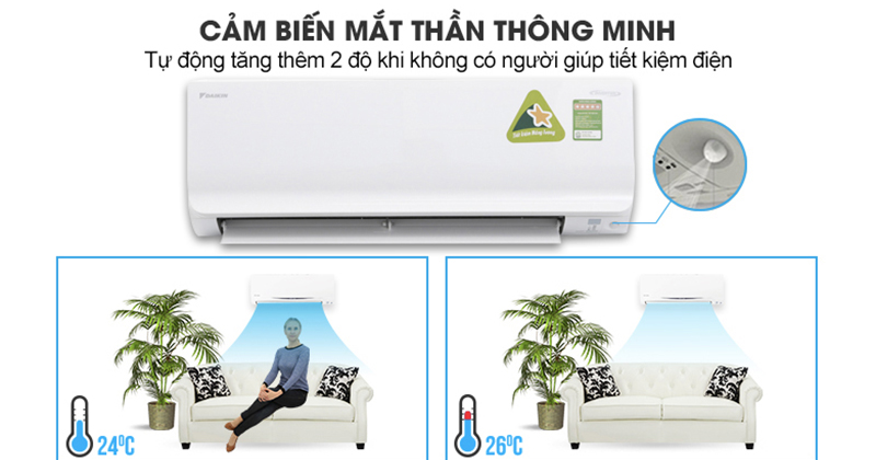 Mẹo sử dụng điều hòa Daikin tiết kiệm điện cho mùa hè mắt thần