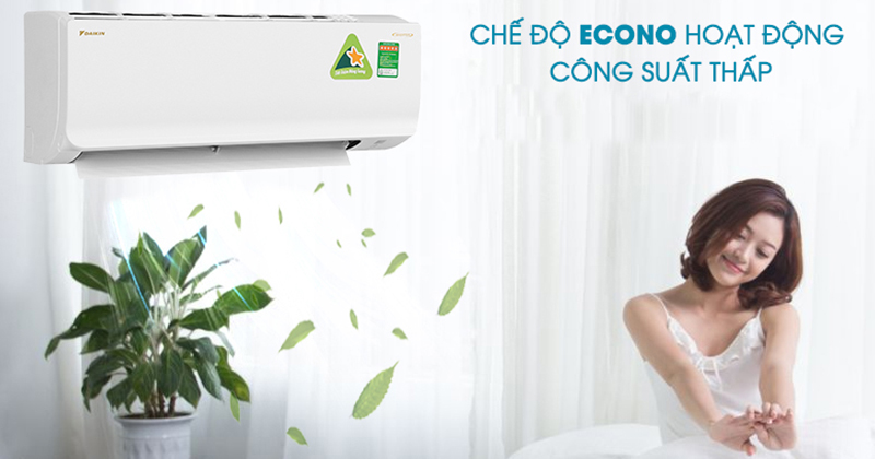 Mẹo sử dụng điều hòa Daikin tiết kiệm điện cho mùa hè econo