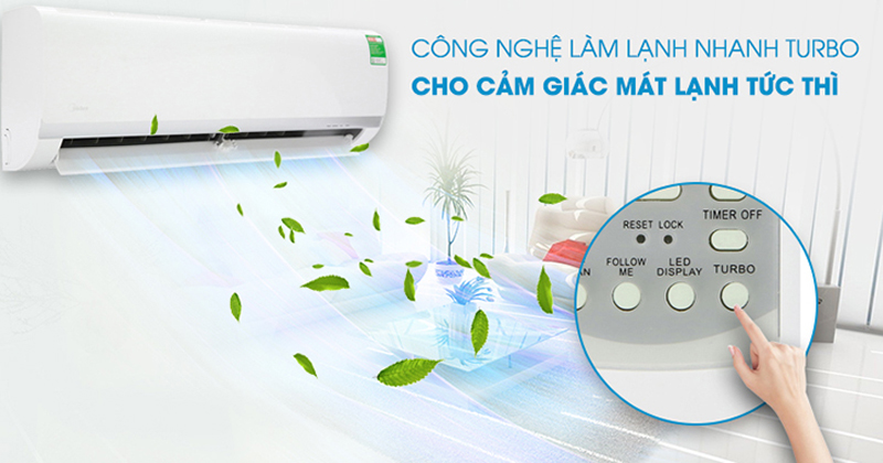 Những lý do nên mua điều hòa Midea công nghệ làm lạnh