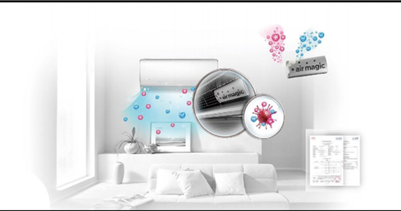 Những lý do nên mua điều hòa Midea khử mùi.diệt khuẩn
