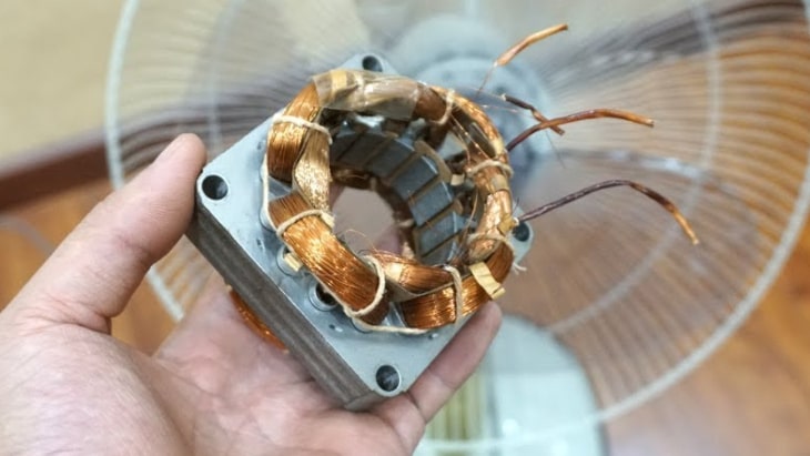 cuộn dây đồng hỏng