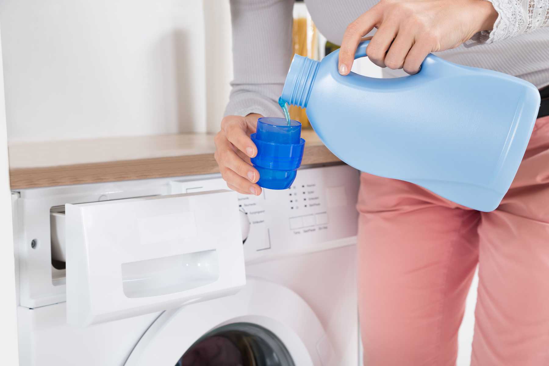 sử dụng nước giặt