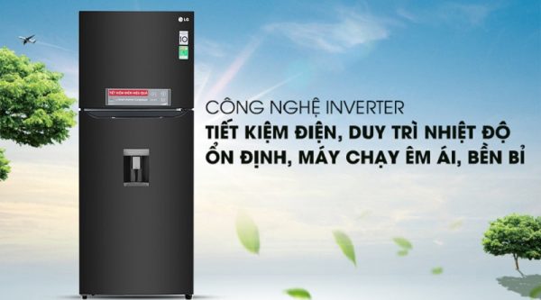 Tủ lạnh LG Inverter 393 lít GN-D422BL 12