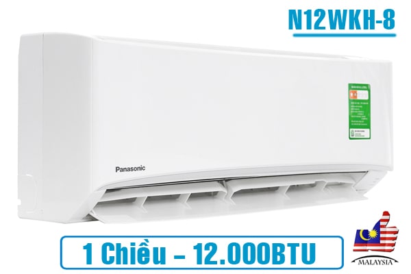 Điều hòa Panasonic 1 chiều 12000 BTU CU-N12WKH-8