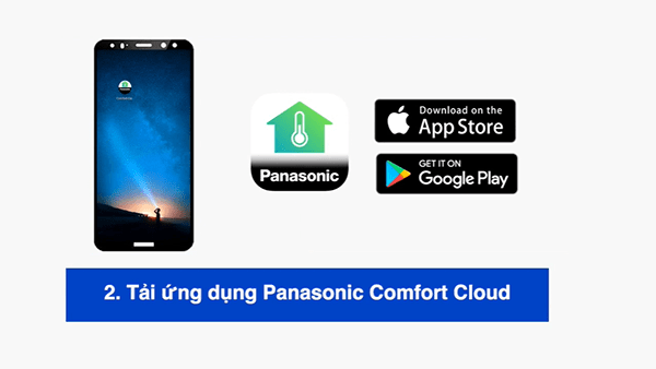 ứng dụng Panasonic Comfort Cloud