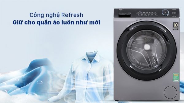Máy giặt Aqua Inverter 9.0 KG AQD-A900F S 9