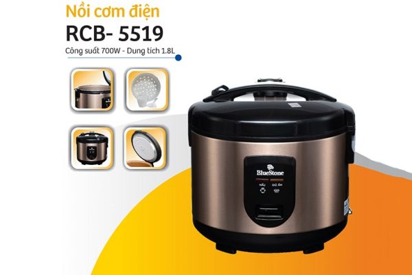 Nồi cơm điện Bluestone RCB-5519 1.8L 3