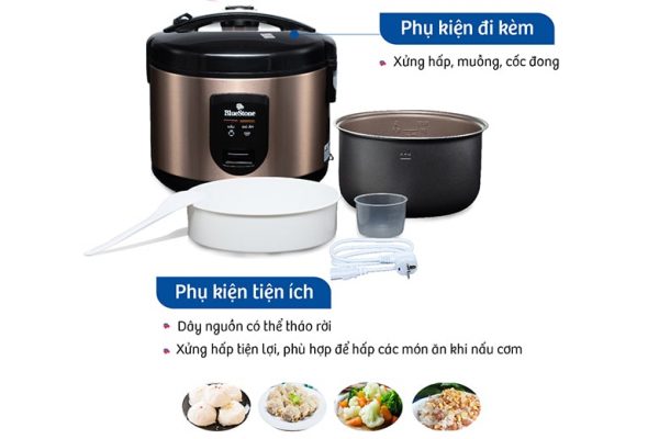 Nồi cơm điện Bluestone RCB-5519 1.8L 5