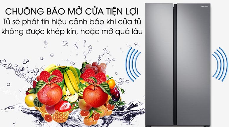 Tủ lạnh Samsung Inverter 647 lít RS62R5001M9 12