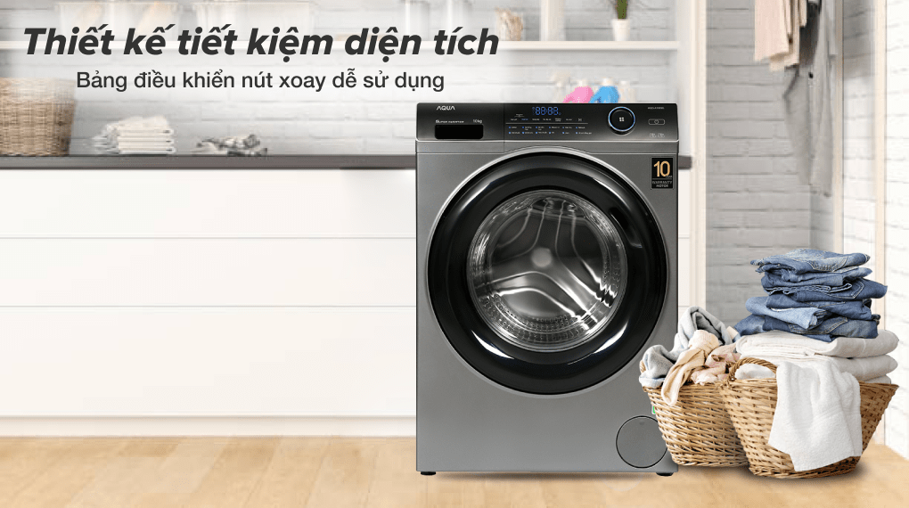 Máy giặt Aqua Inverter 10 KG AQD-A1000G S 11