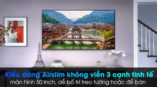 Smart Tivi Samsung 4K Crystal UHD 50 inch UA50AU9000 10