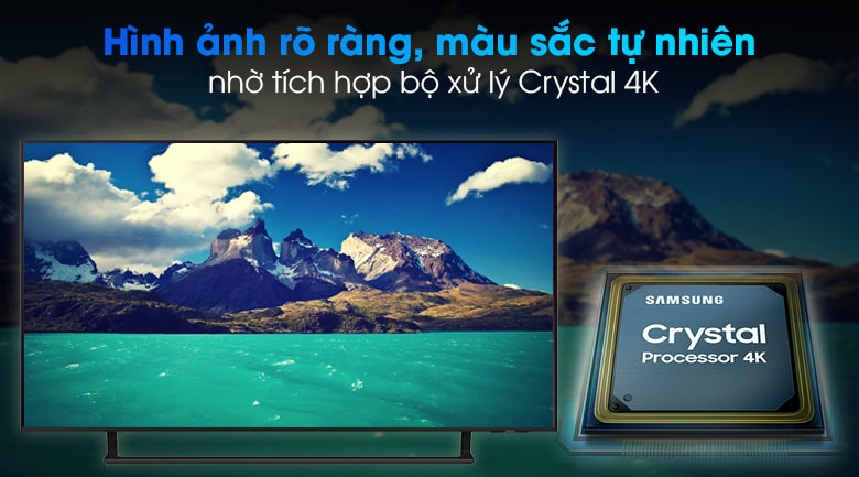 Smart Tivi Samsung 4K Crystal UHD 50 inch UA50AU9000 11