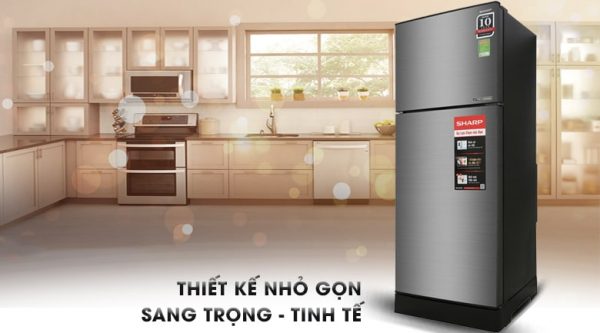 Tủ lạnh Sharp Inverter 182 lít SJ-X201E-DS 9