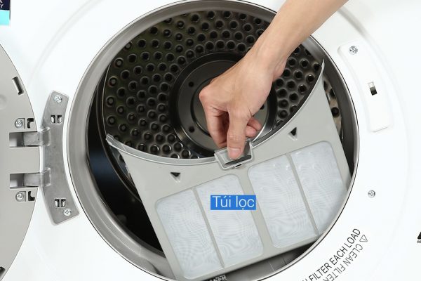 Máy sấy thông hơi Electrolux 8.5 kg EDV854J3WB 6
