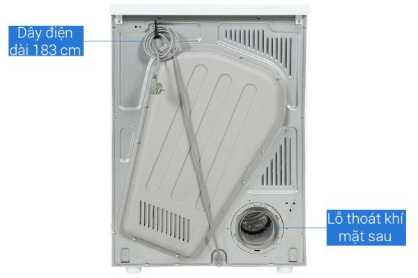 Máy sấy thông hơi Electrolux 8.5 kg EDV854J3WB 8