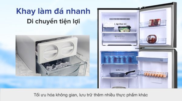 Tủ lạnh Panasonic Inverter 366 lít NR-TL381GPKV 15
