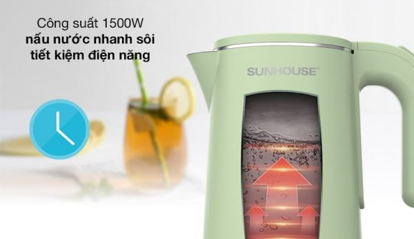 Bình đun siêu tốc Sunhouse 1.8 lít SHD1353 6