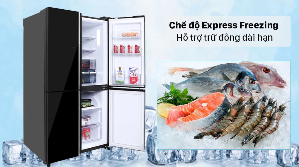 Công nghệ Express Freezing làm đông nhanh Công nghệ Express Freezing làm đông nhanh