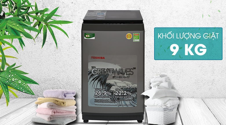 Máy giặt Toshiba 9 kg AW-K1005FV(SG) 13