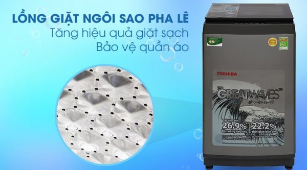 Máy giặt Toshiba 9 kg AW-K1005FV(SG)14