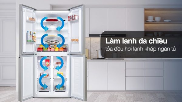 Tủ lạnh Sharp Inverter 362 lít SJ-FX420VG-BK 7