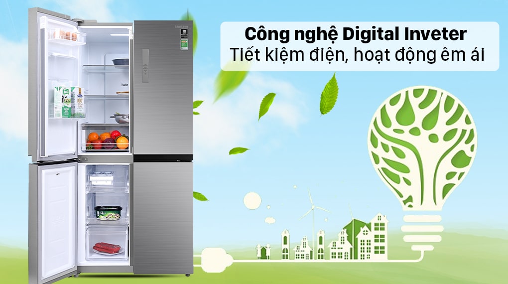 Tủ lạnh Samsung Inverter 488 lít RF48A4010M9 19