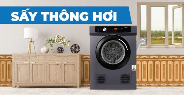 Máy sấy thông hơi Aqua 8 kg AQH-V800H SS 7