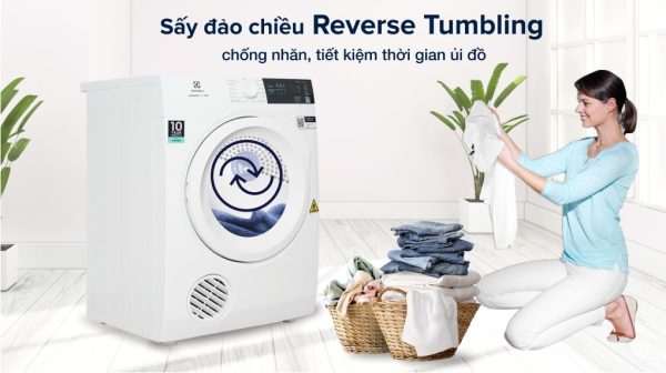 Máy sấy thông hơi Electrolux 7.5 kg EDV754H3WB 14