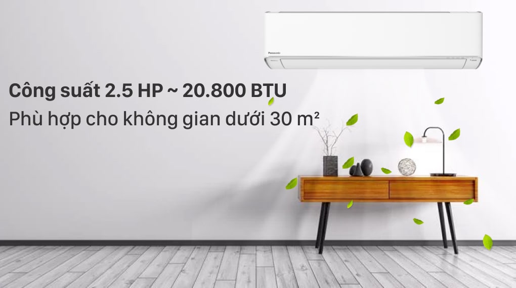 Điều hoà Panasonic 1 chiều Inverter 2.5 HP CU-XU24XKH-8 18