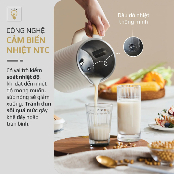 Máy làm sữa hạt Olivo CB400 11