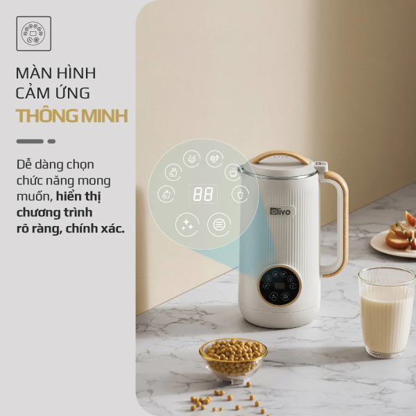 Máy làm sữa hạt Olivo CB400 12