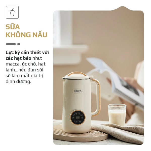 Máy làm sữa hạt Olivo CB400 8