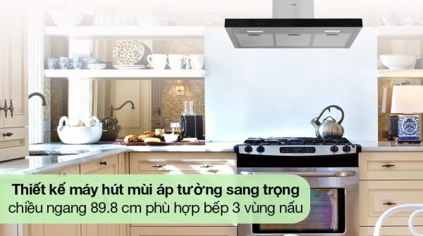 Máy hút mùi áp tường Bosch DWBM98G50B 10-min